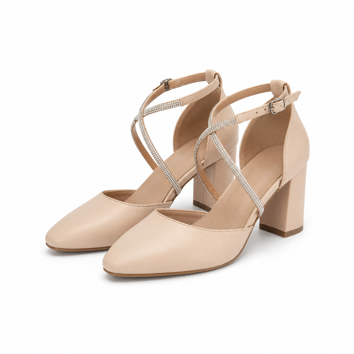PANTOFI ELEGANTI DAMA PERLLA 3671 BX 132 ROZ NUDE