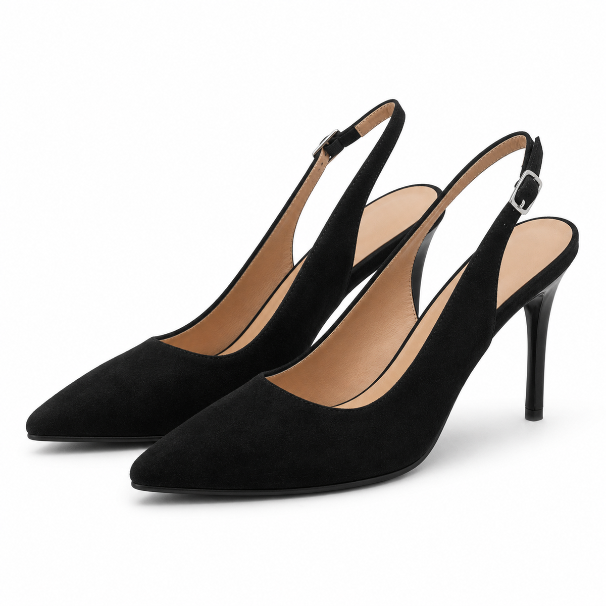 PANTOFI ELEGANTI DECUPATI DAMA ANTONIO 4527 NEGRI VELUR