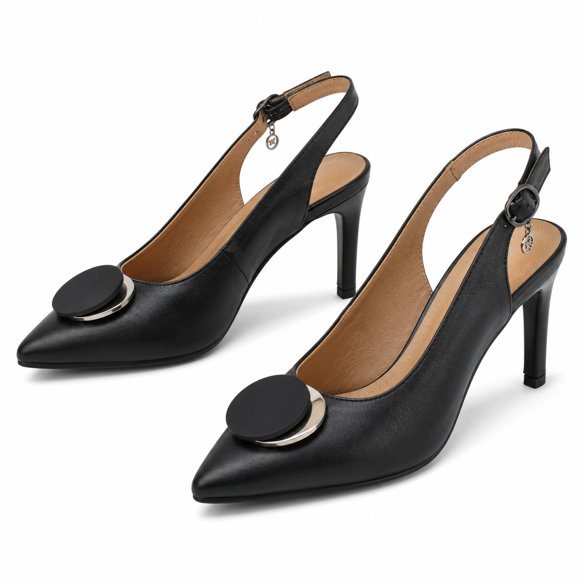 PANTOFI ELEGANȚI DECUPATI DAMA PERLLA 3272-1 NEGRI