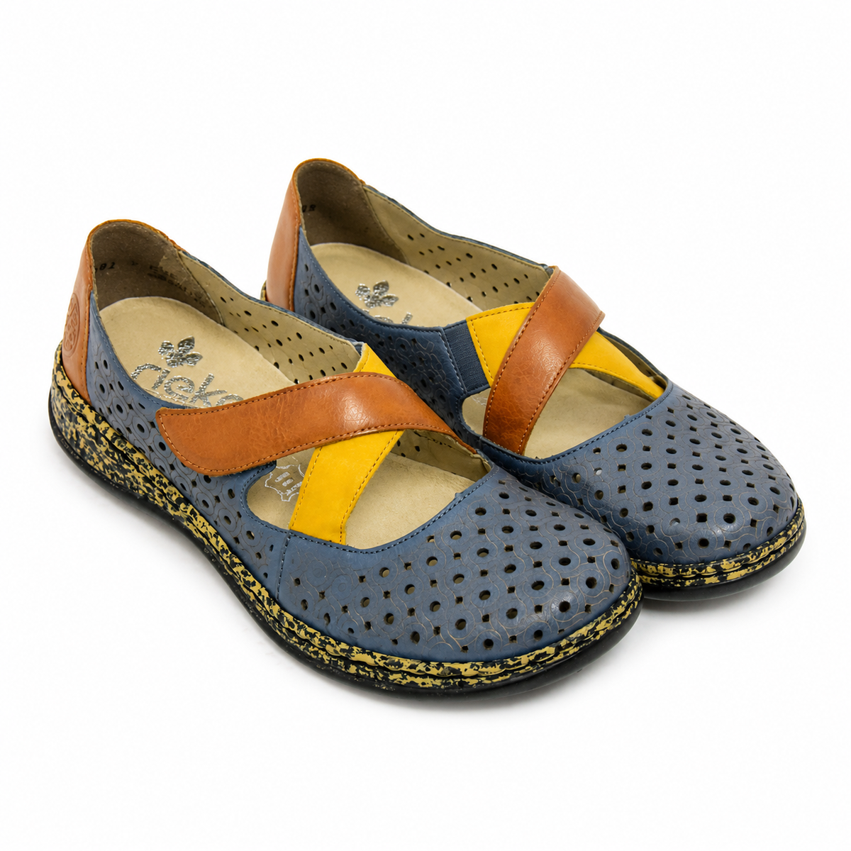 PANTOFI PERFORAȚI CASUAL DAMĂ RIEKER RI430