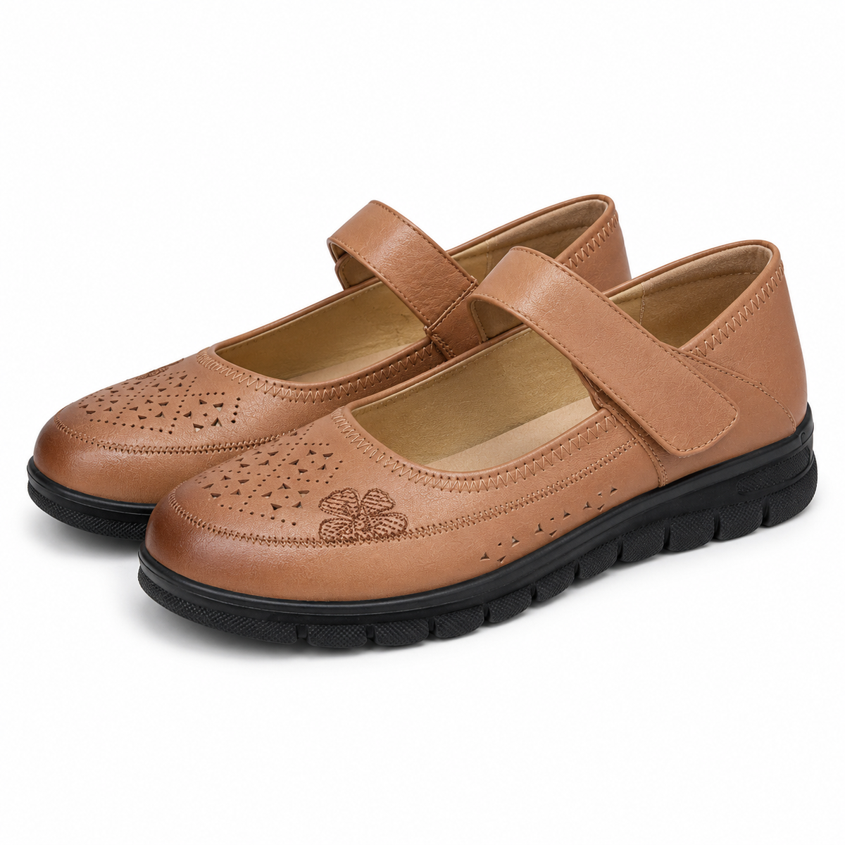 PANTOFI PERFORATI CASUAL DAMA FORMAZIONE 220710 APRICOT