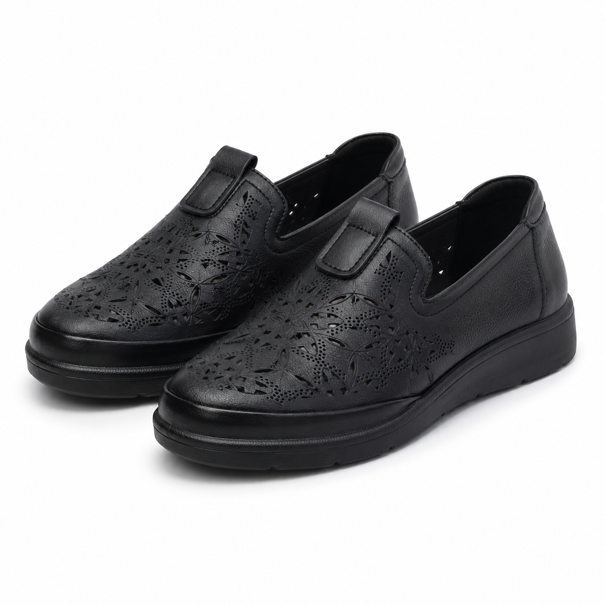 PANTOFI PERFORATI DAMA FORMAZIONE 33196WTP NEGRI