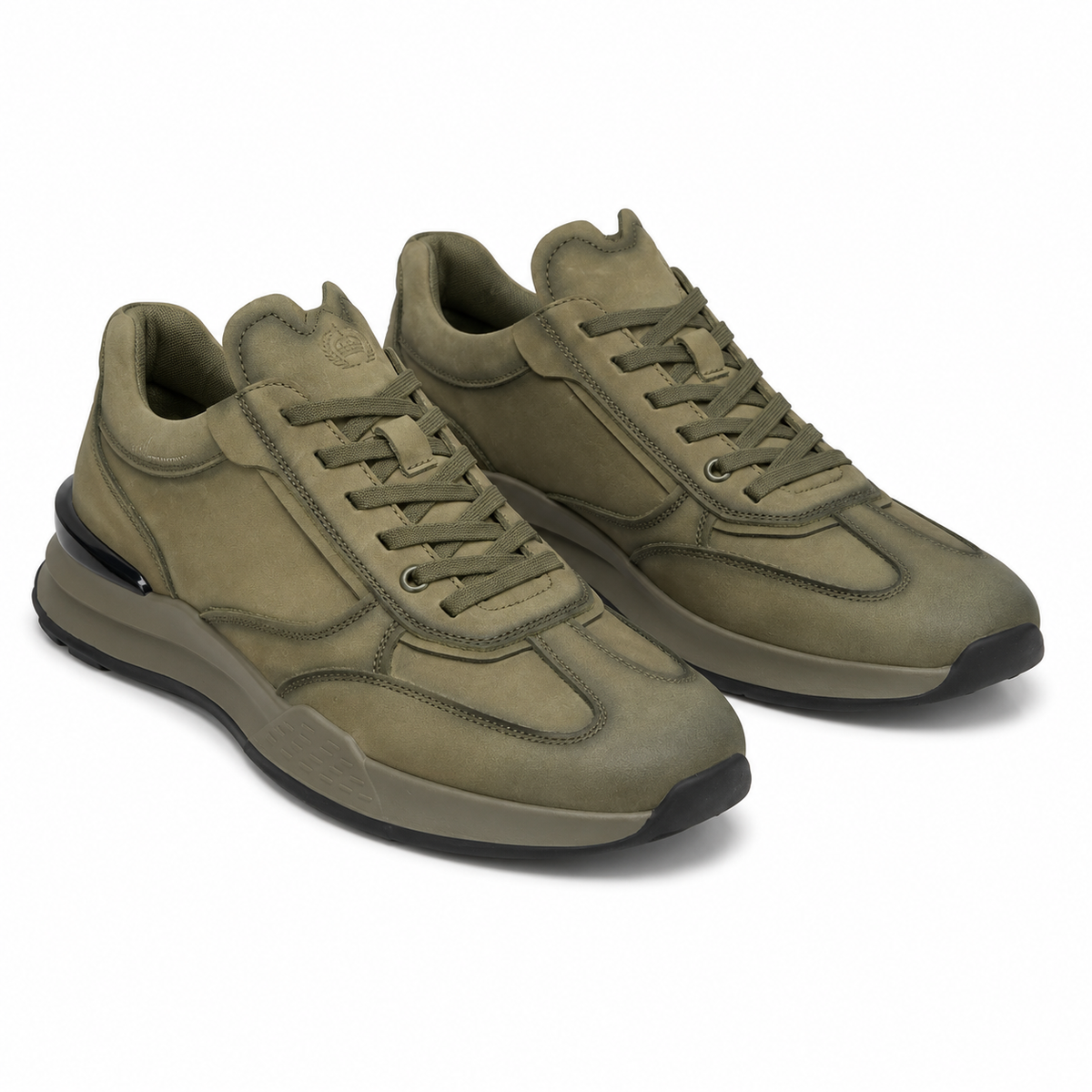 PANTOFI SPORT BARBATI FRANCO GERARDO 8606 OLIVE
