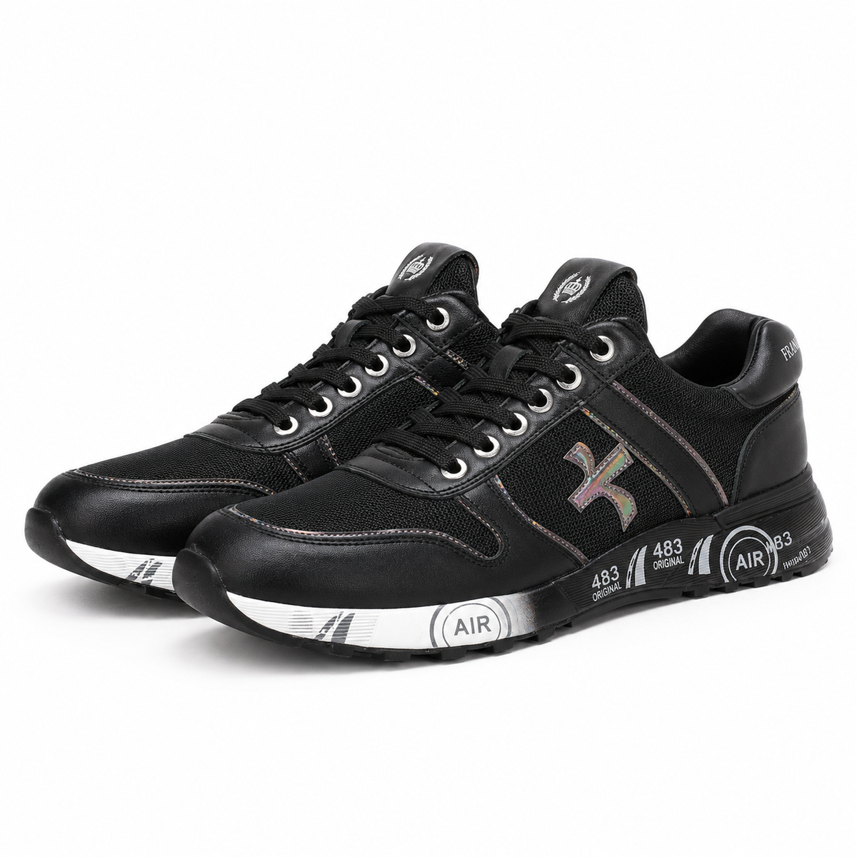 PANTOFI SPORT BARBATI FRANCO GERARDO 9010 NEGRI