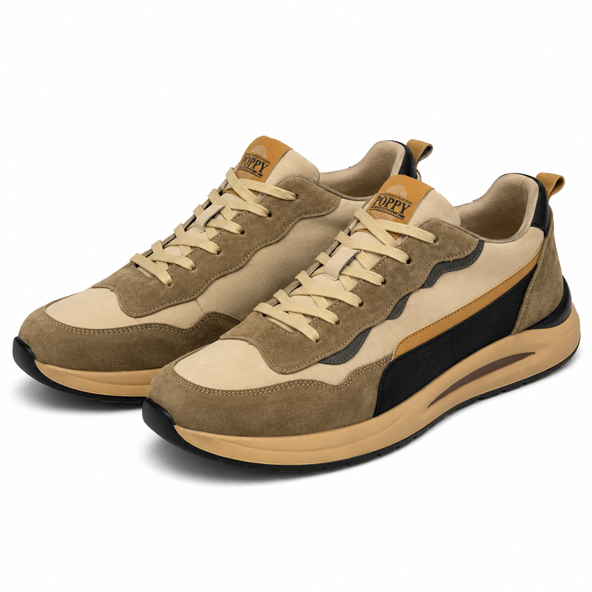 PANTOFI SPORT BARBATI FRANCO GERARDO A11203 BEJ