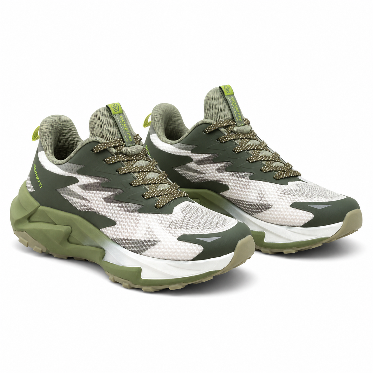 PANTOFI SPORT BARBATI GORETTI 30126 VERZI OLIVE