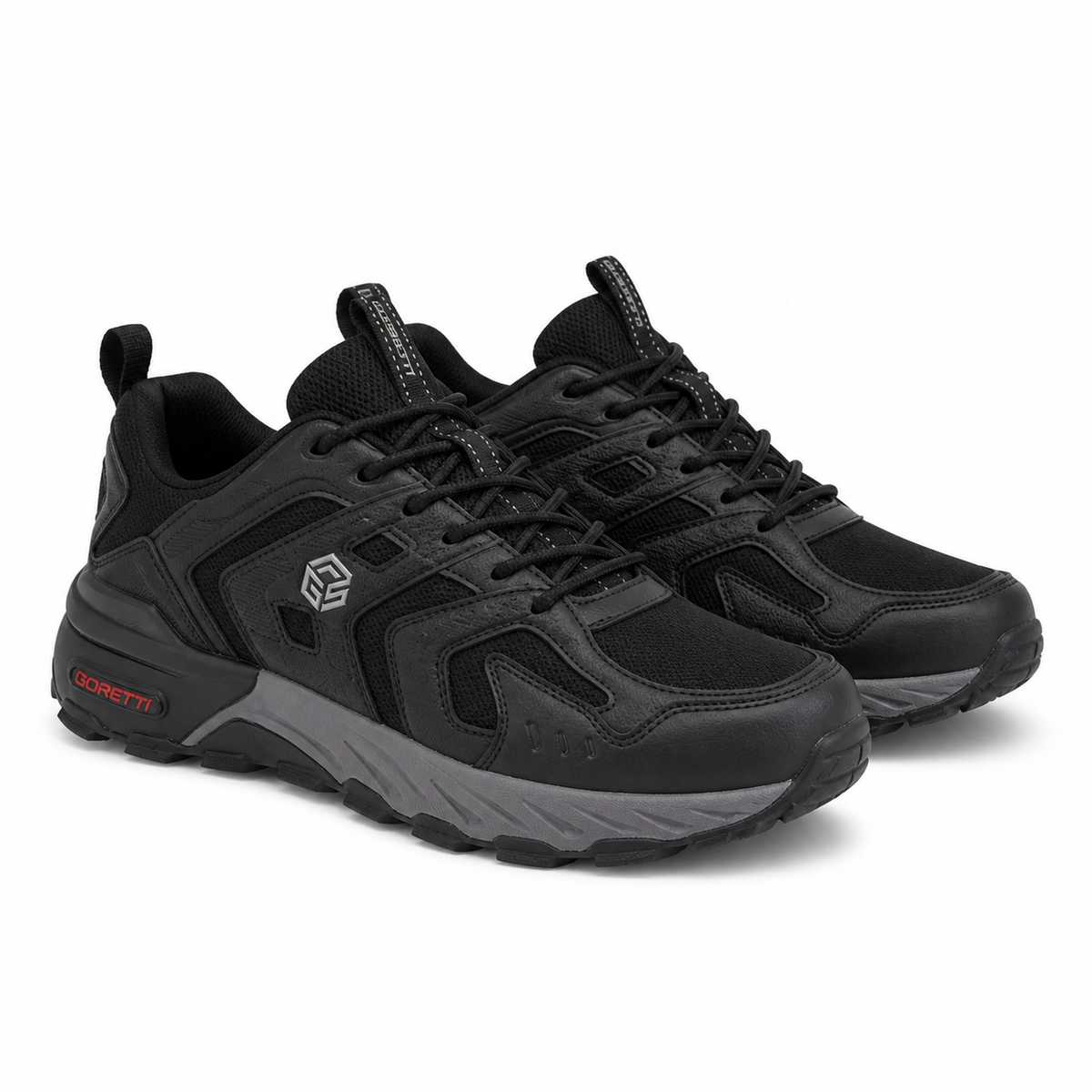 PANTOFI SPORT BARBATI GORETTI B100-CL27688 NEGRI