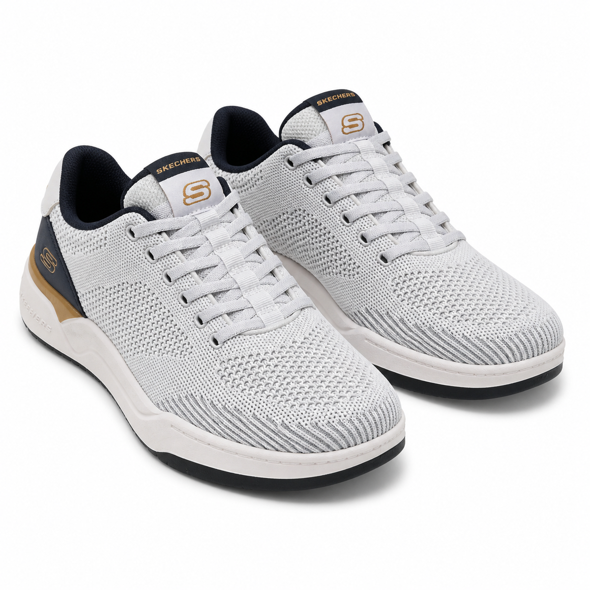 PANTOFI SPORT BARBATI SKECHERS 210793 WHT ALB