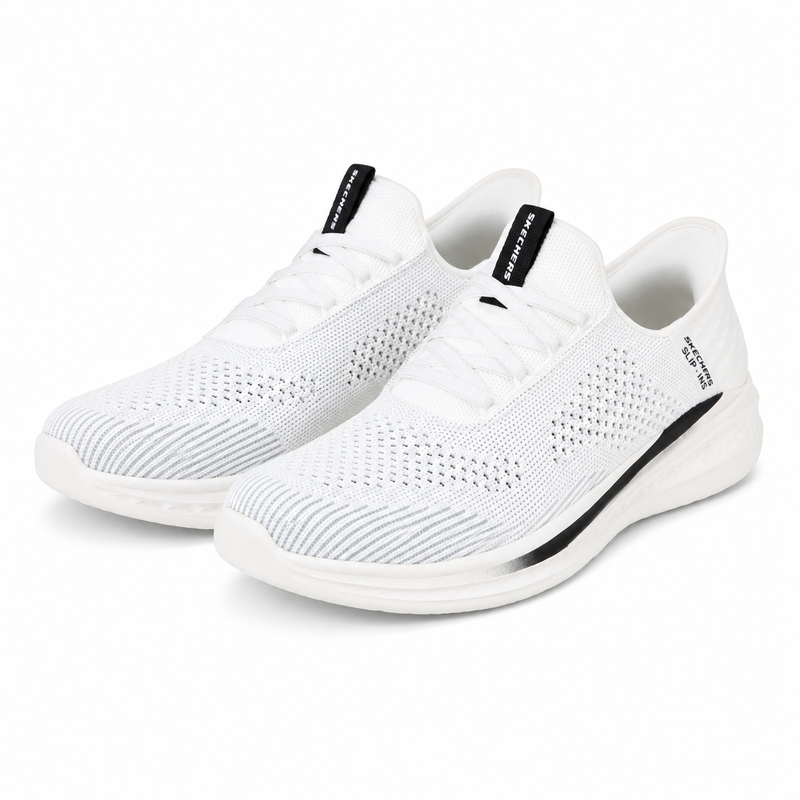 PANTOFI SPORT BARBATI SKECHERS 210810 WHT