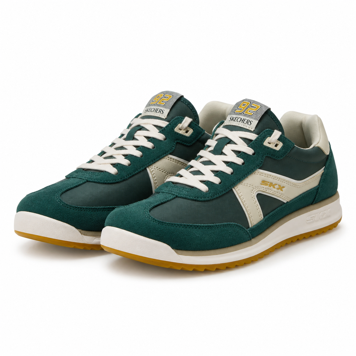 PANTOFI SPORT BARBATI SKECHERS 254220 GRW VERDE/ALB