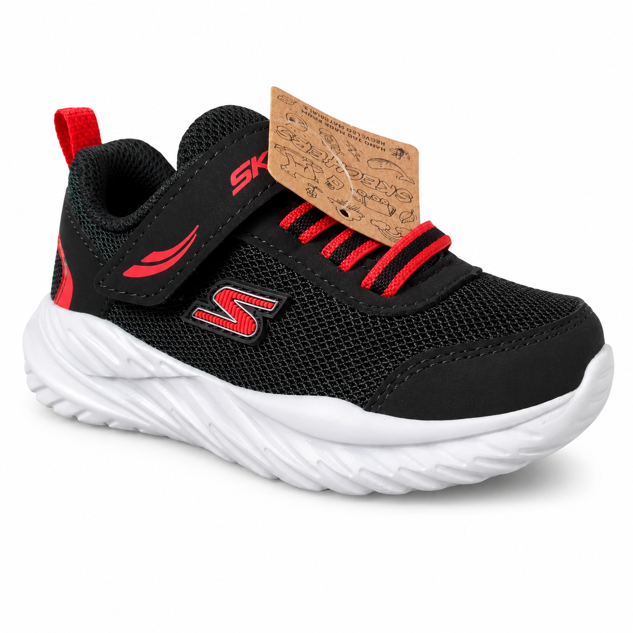 PANTOFI SPORT COPII SKECHERS 407308N BKRD