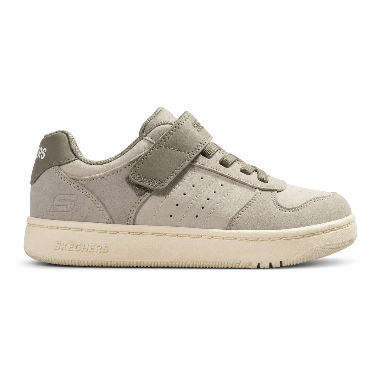 PANTOFI SPORT COPII SKECHERS 418023L TPE BEJ TAUPE