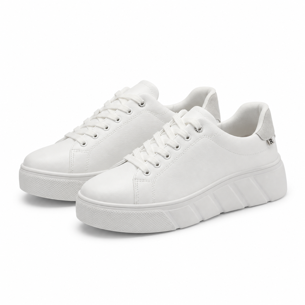 PANTOFI SPORT DAMA RIEKER W2601-80 ALBI