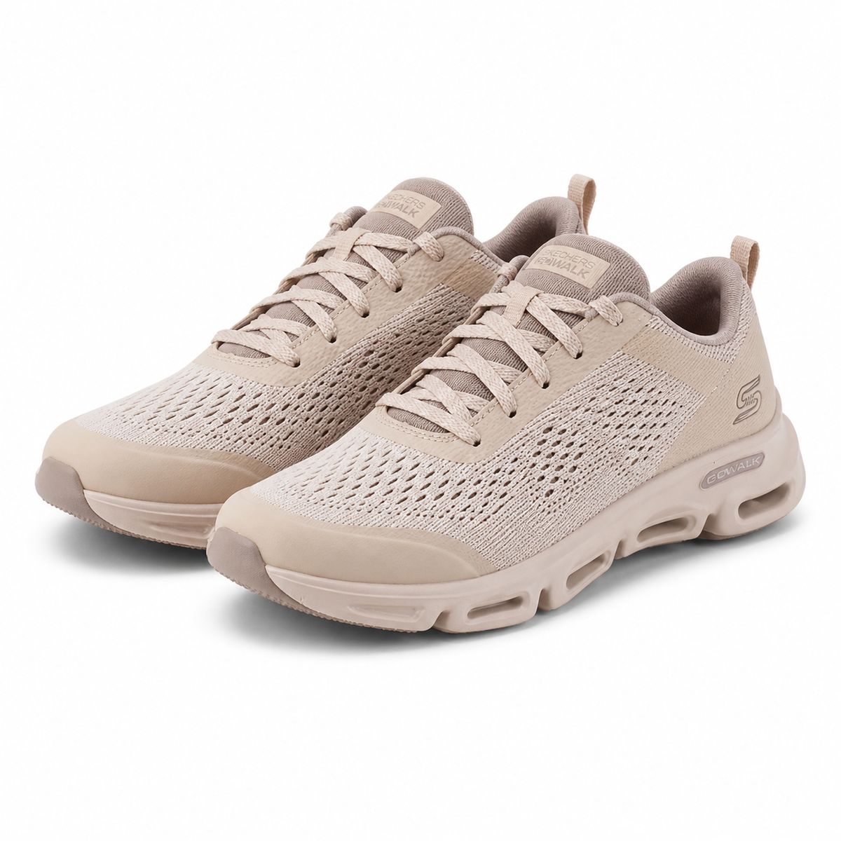 PANTOFI SPORT DAMA SKECHERS 104607 NUDE