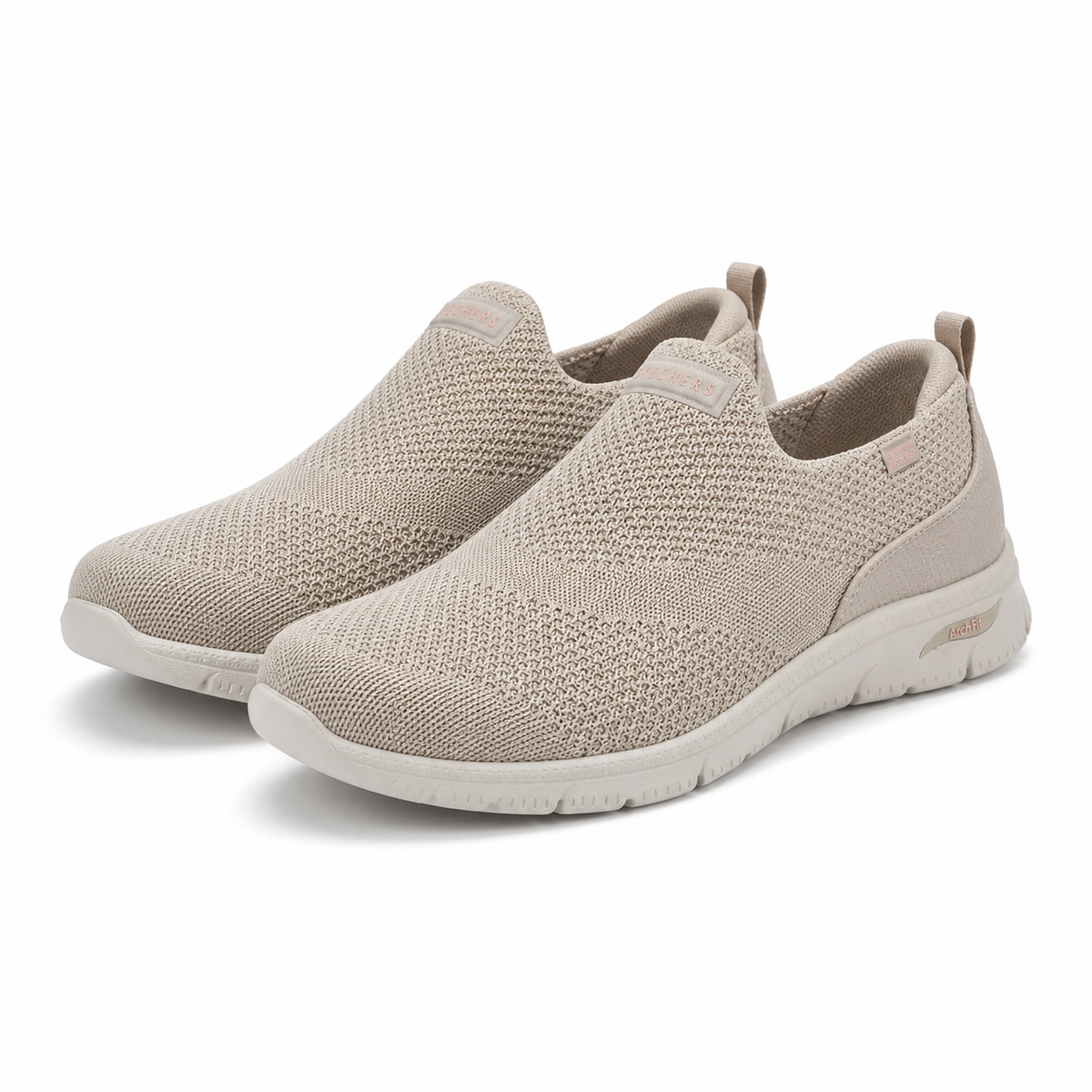 PANTOFI SPORT DAMA SKECHERS 104680 TPE BEJ NATURAL