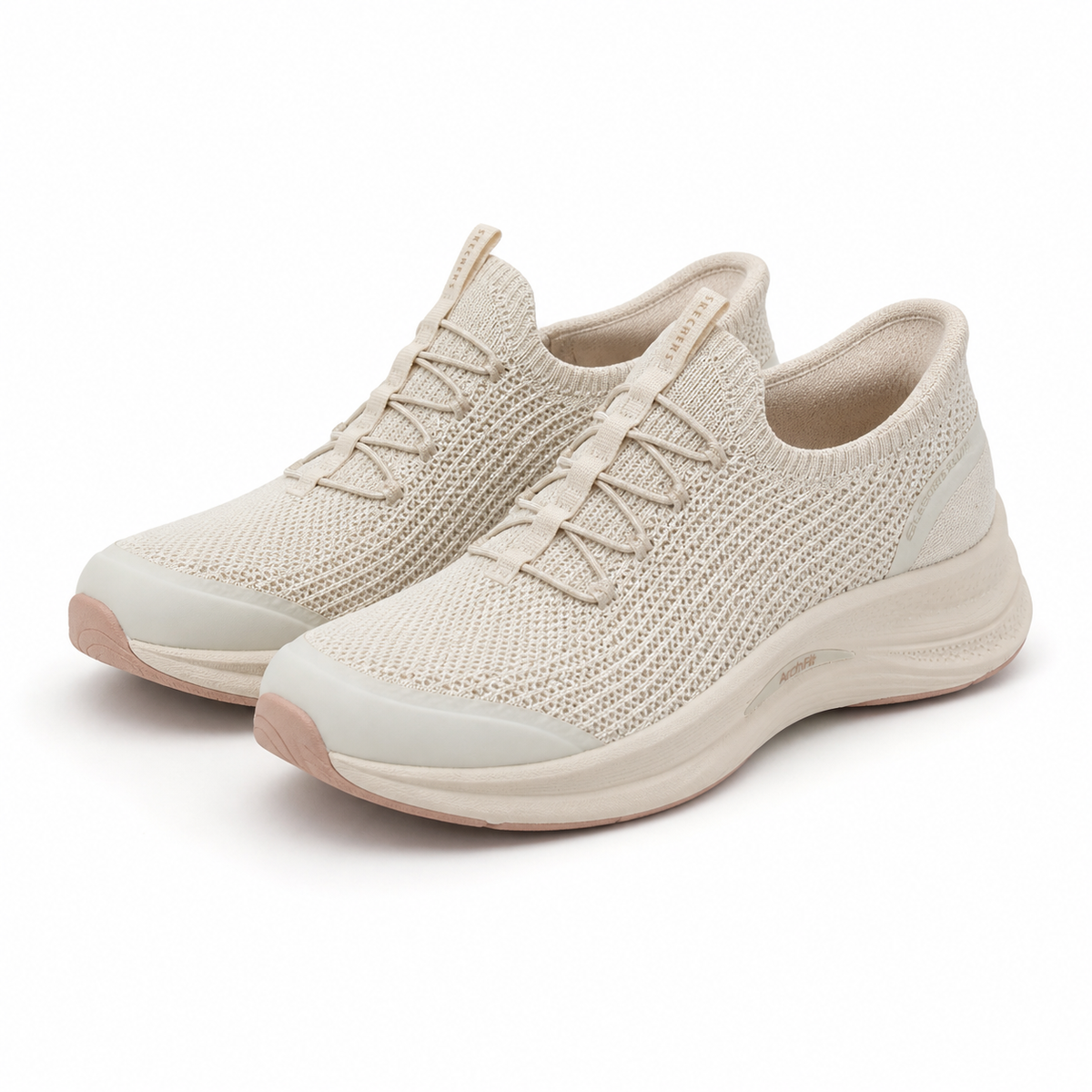 PANTOFI SPORT DAMA SKECHERS 104761 NAT BEJ NATURAL