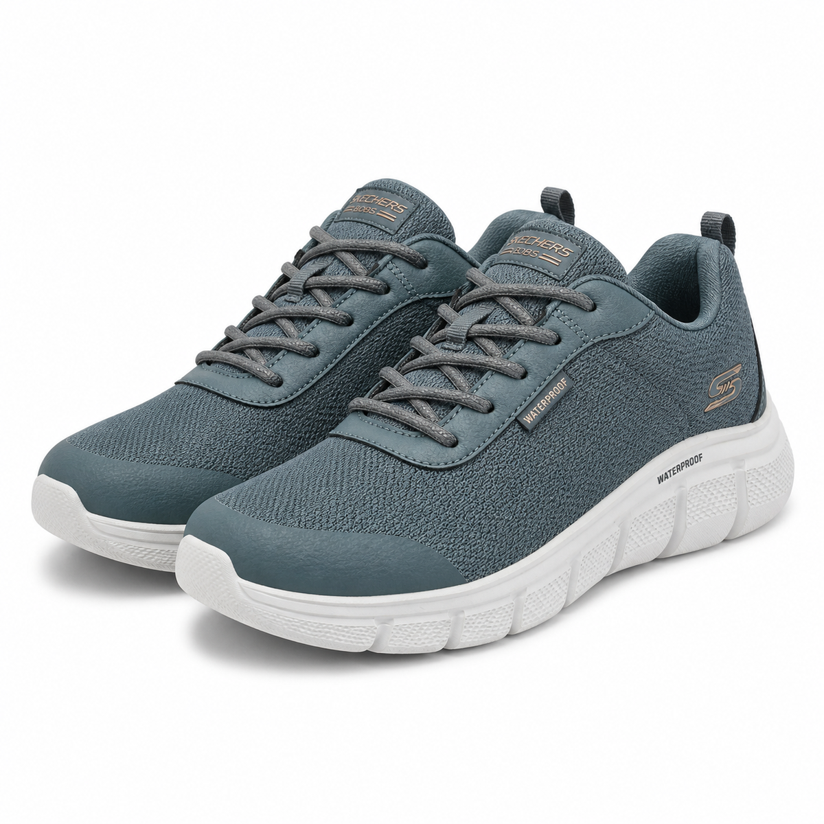PANTOFI SPORT DAMA SKECHERS 117351 SLT ALBASTRU ARDEZIE