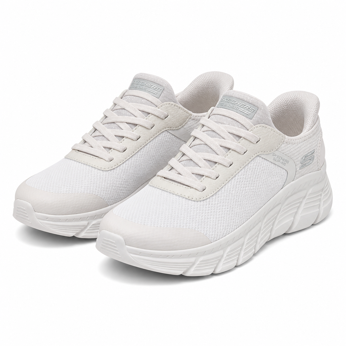 PANTOFI SPORT DAMA SKECHERS 117391 WHT ALB