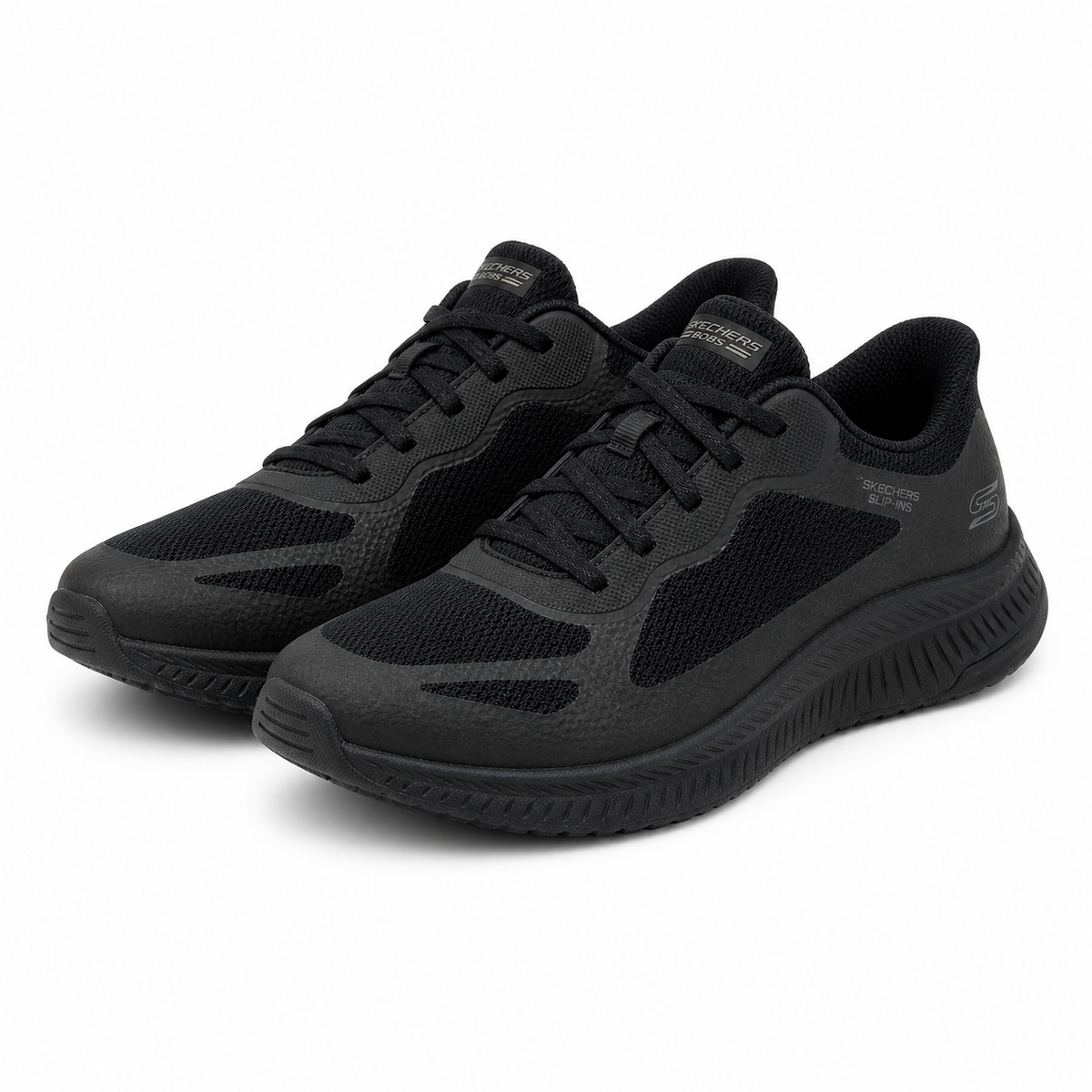 PANTOFI SPORT DAMA SKECHERS 117624 BBK NEGRU