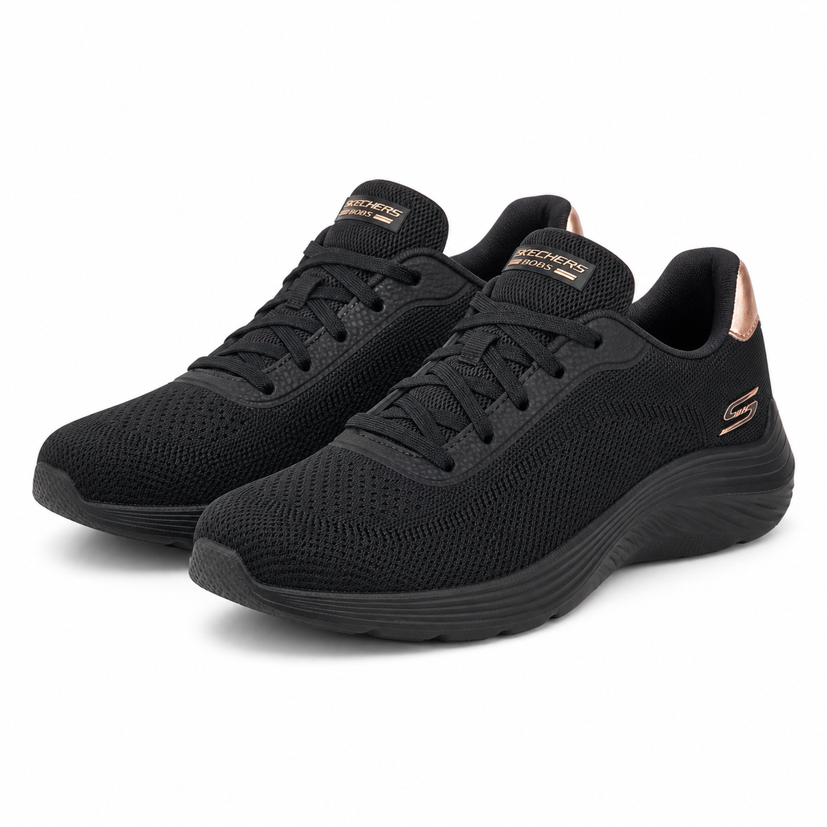 PANTOFI SPORT DAMA SKECHERS 117679 BBK NEGRU