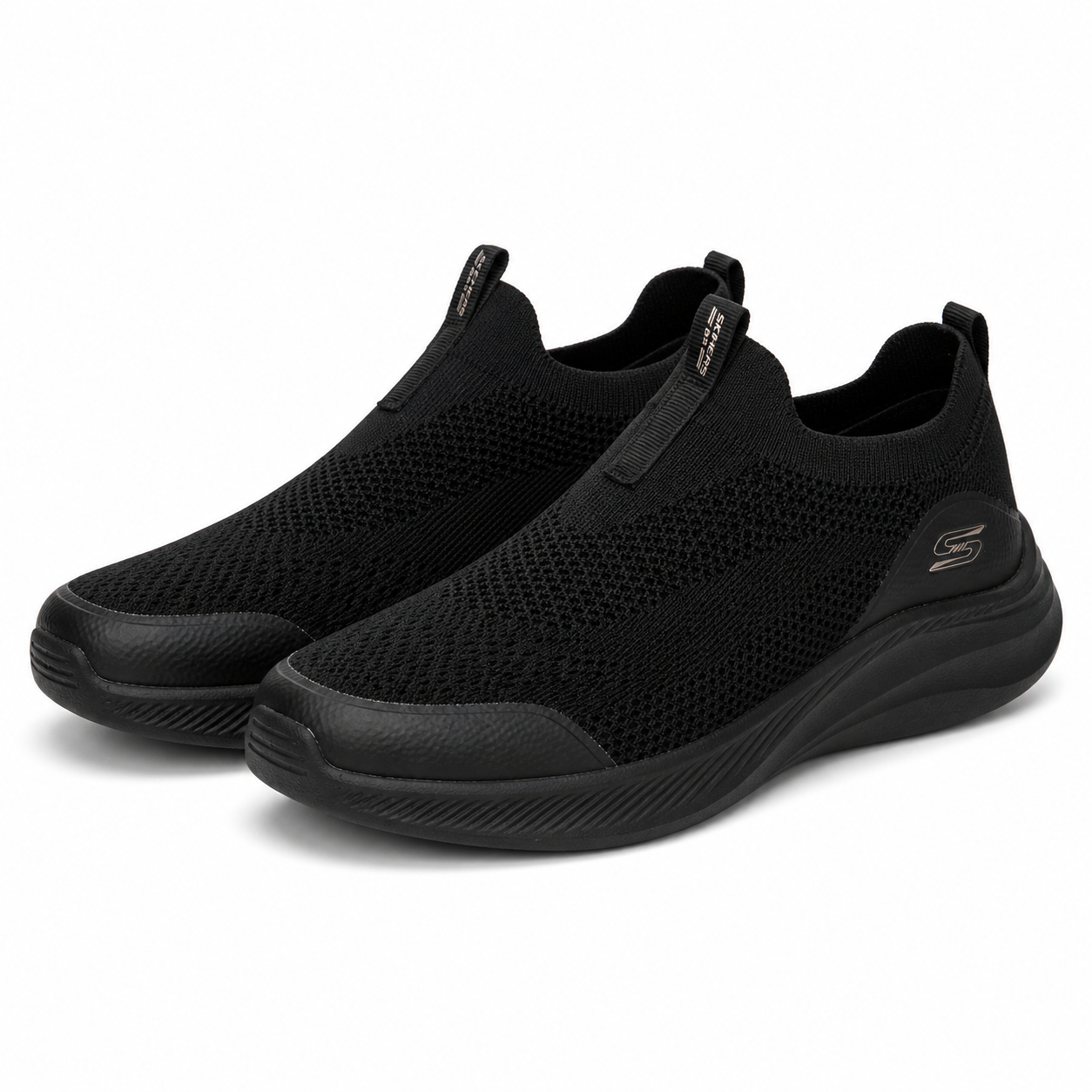 Pantofi Sport Damă Skechers 117734 Bbk Negru - Textil
