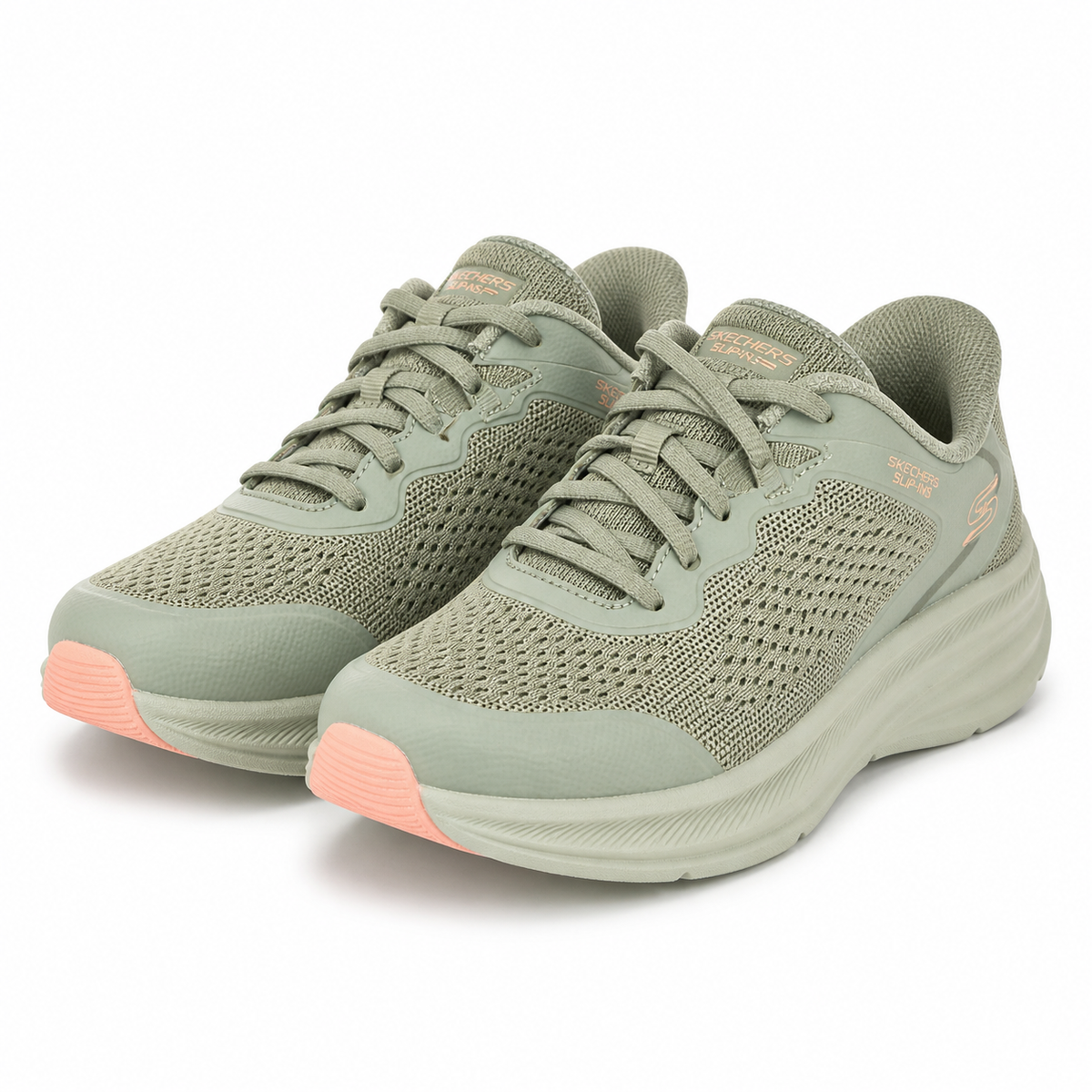 PANTOFI SPORT DAMA SKECHERS 117756 OLV NEGRU