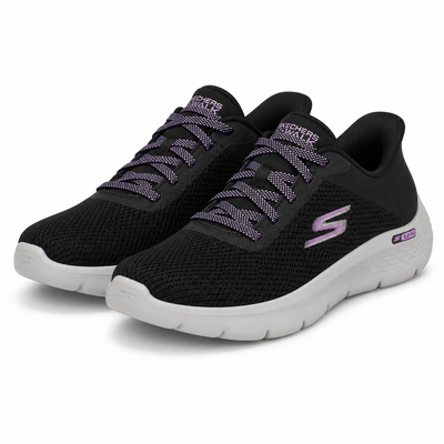 PANTOFI SPORT DAMA SKECHERS 125516 BLK NEGRU/LILA