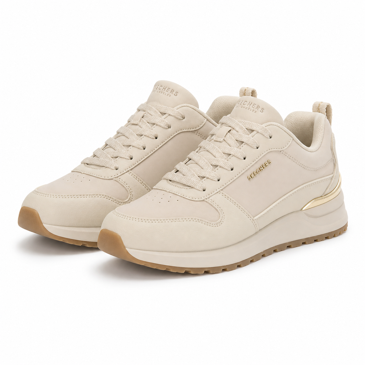 PANTOFI SPORT DAMA SKECHERS 177455 OFWT BEJ DESCHIS