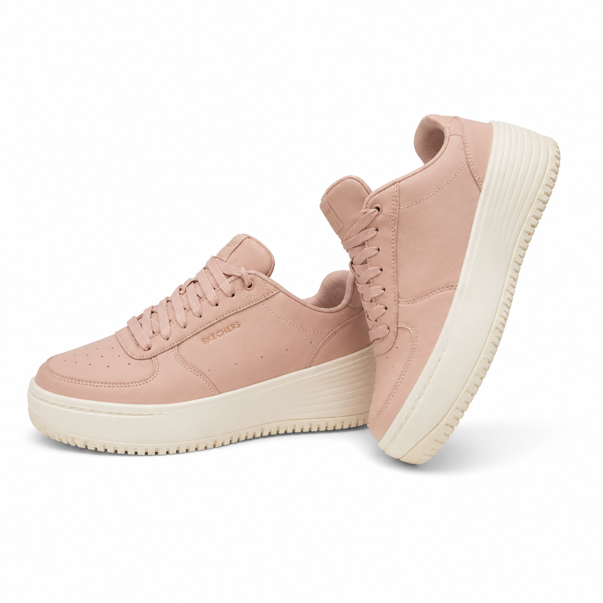 PANTOFI SPORT DAMA SKECHERS 185110 NUDE