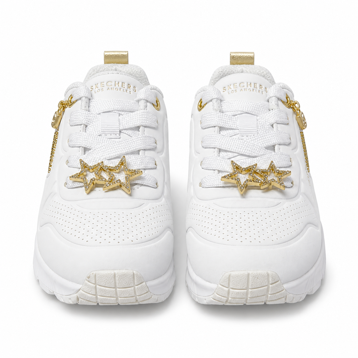 PANTOFI SPORT SKECHERS 310562L WGD ALB + COLOR