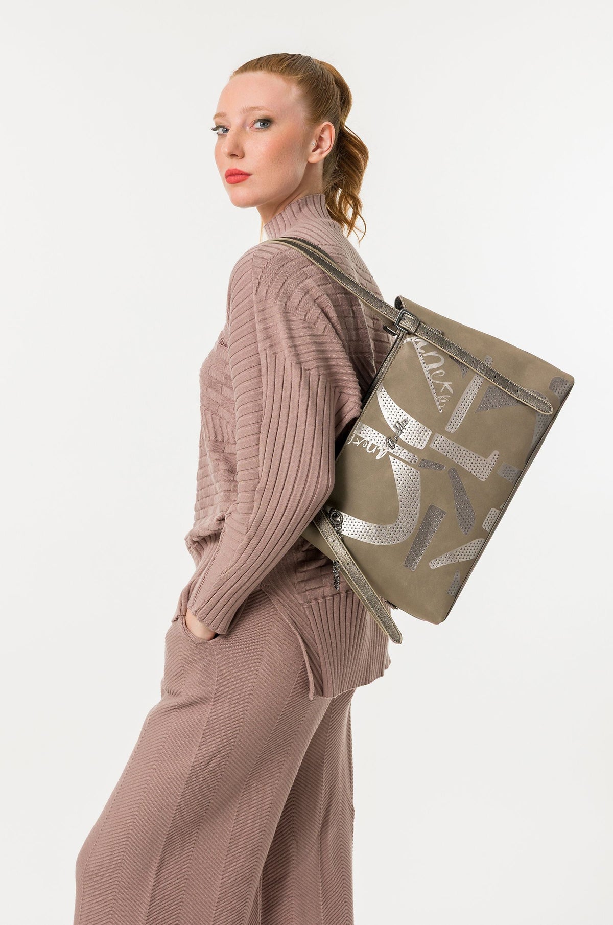 GEANTĂ CROSSBODY ANEKKE TAUPE 43632-453 - imagine 9