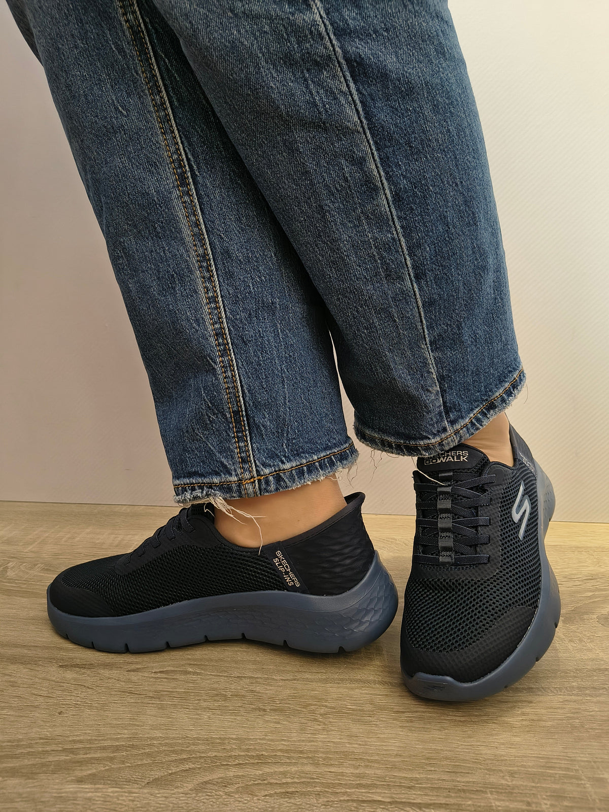 PANTOFI SPORT DAMA SKECHERS 124836 NVY NAVY - imagine 2