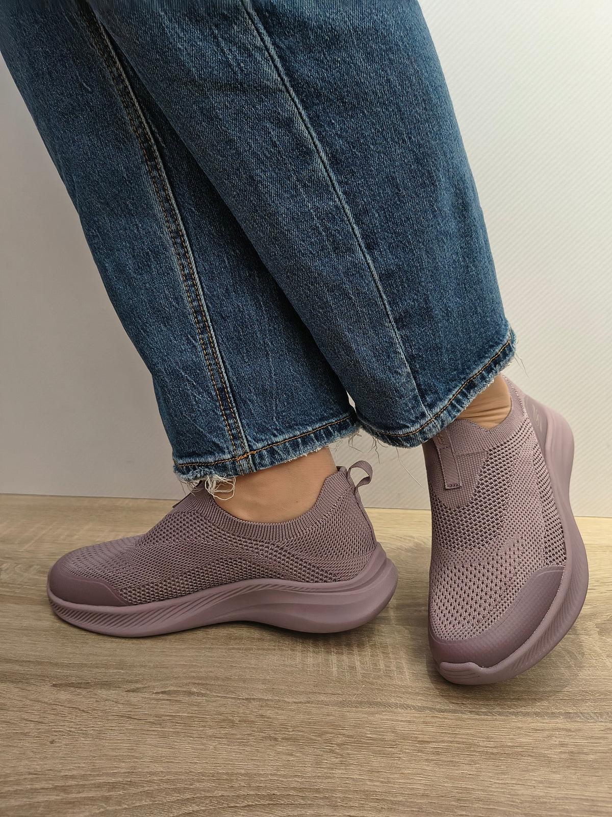 PANTOFI SPORT DAMA SKECHERS 117734 LAV LAVANDA - imagine 2