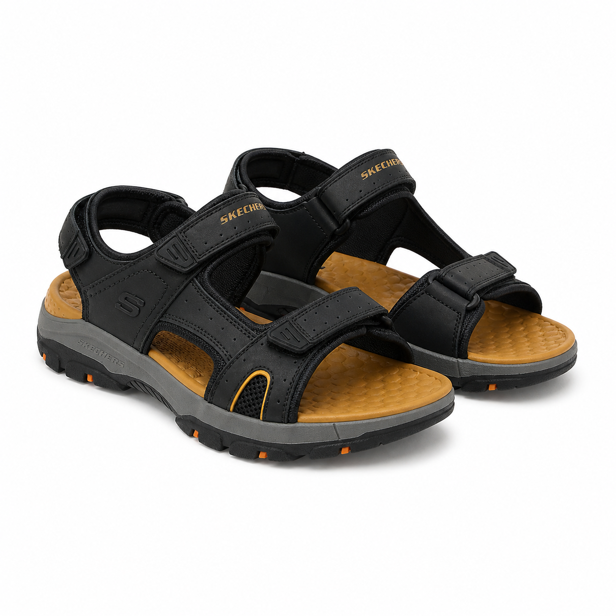 SANDALE BARBATI SKECHERS 204106 BLK