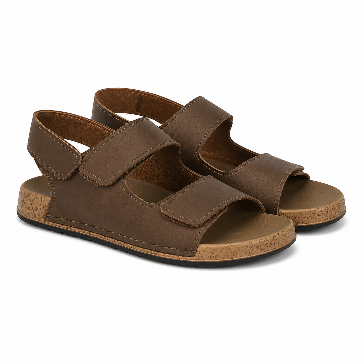 Sandale Casual Bărbați Otter 580020B 02-N Maro - Piele Naturală Nubuck