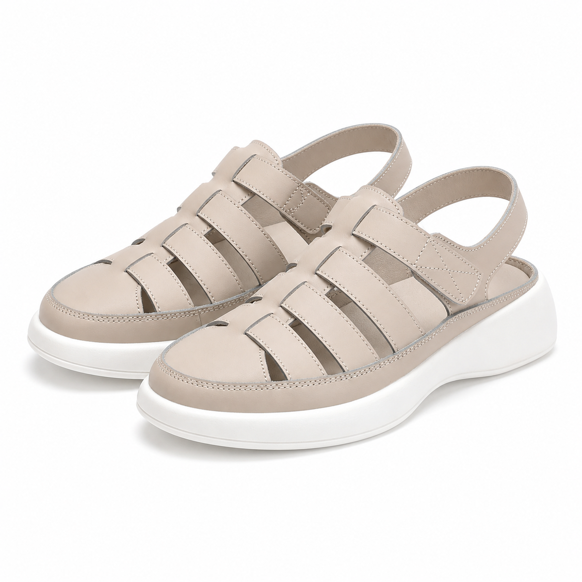 SANDALE CASUAL DAMA FEELING 7551 BEJ