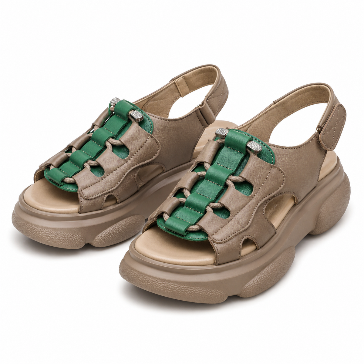 SANDALE CASUAL DAMA FORMAZIONE 2317 APRICOT
