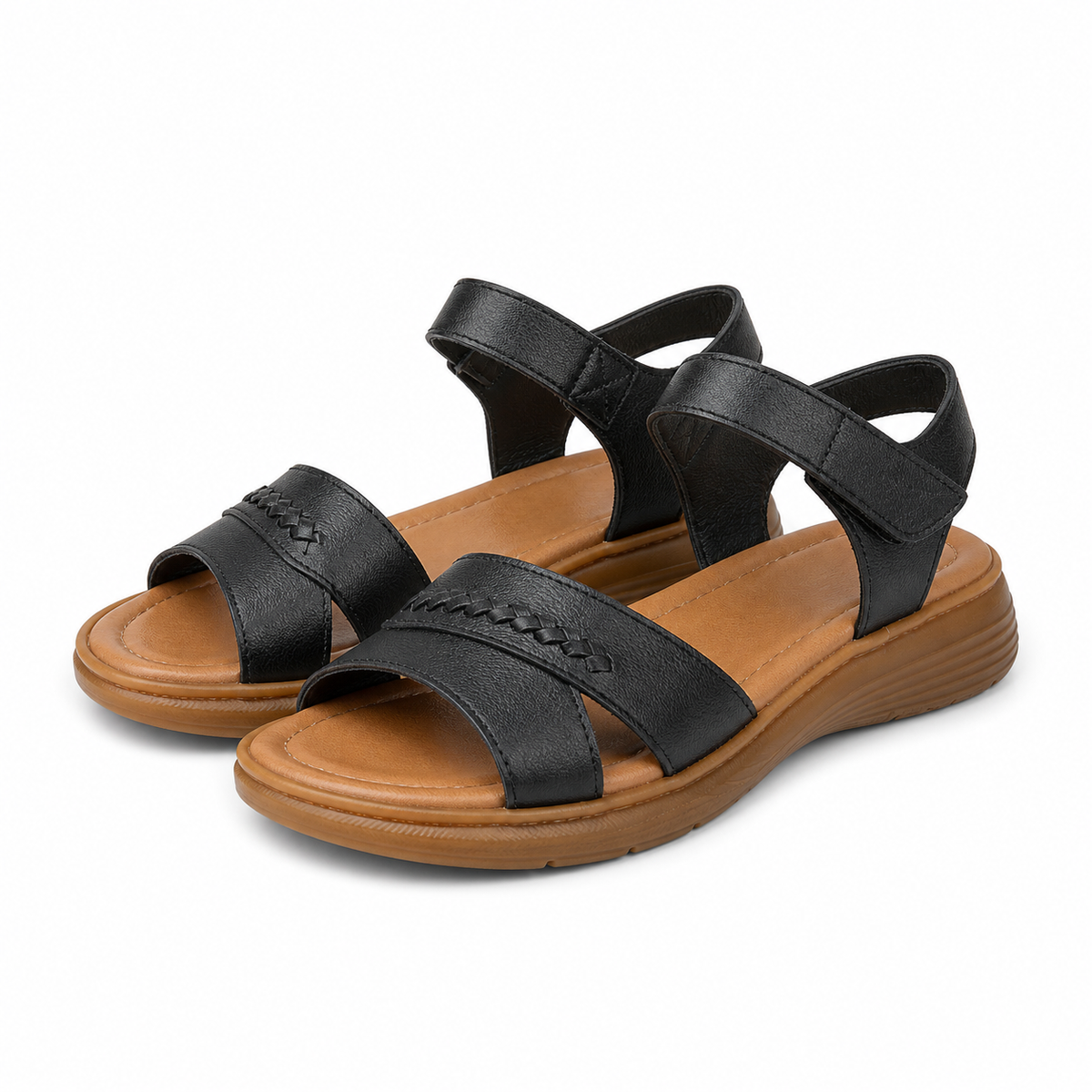 SANDALE CASUAL DAMA FORMAZIONE 33182 NEGRE