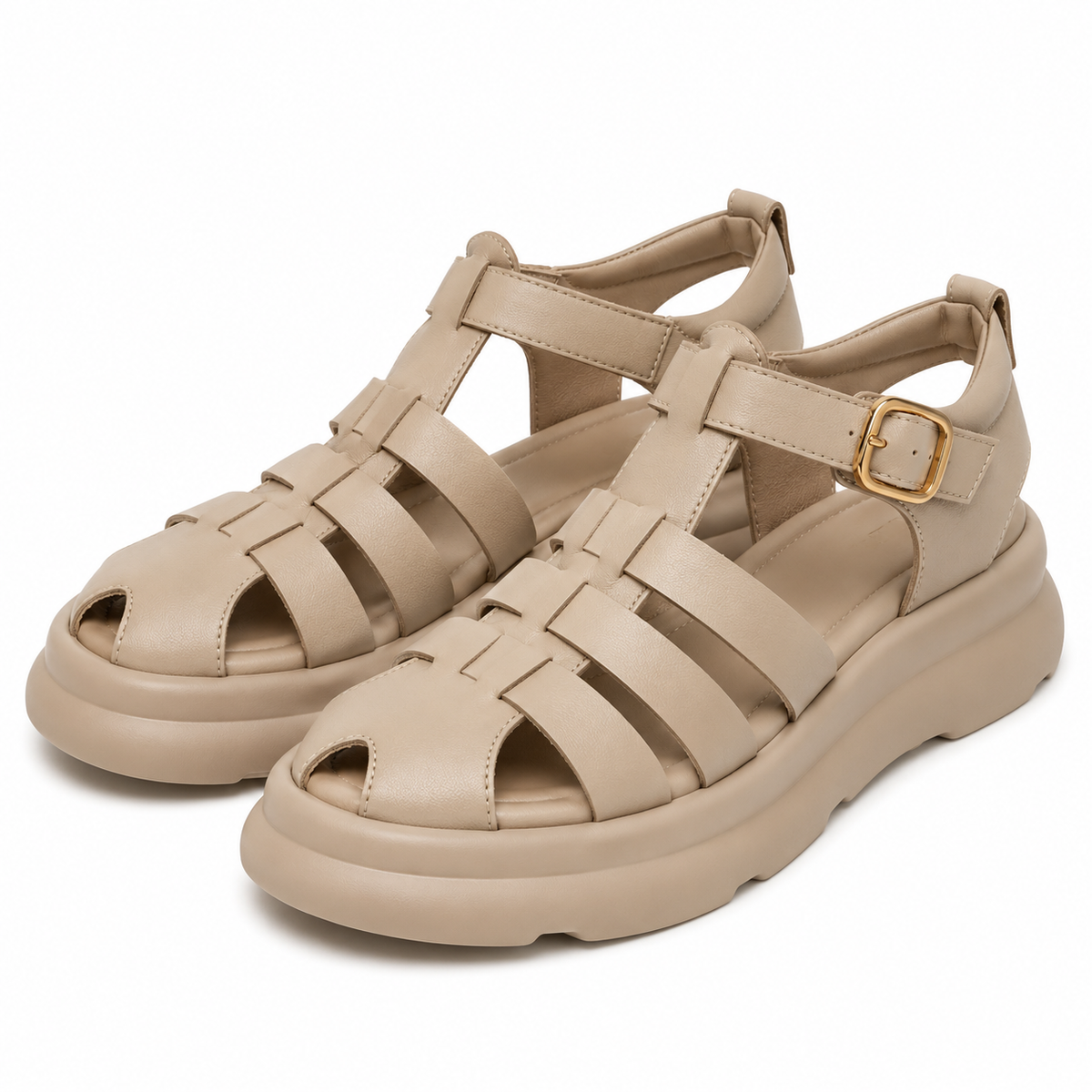 SANDALE CASUAL DAMA FORMAZIONE 5022-1 APRICOT