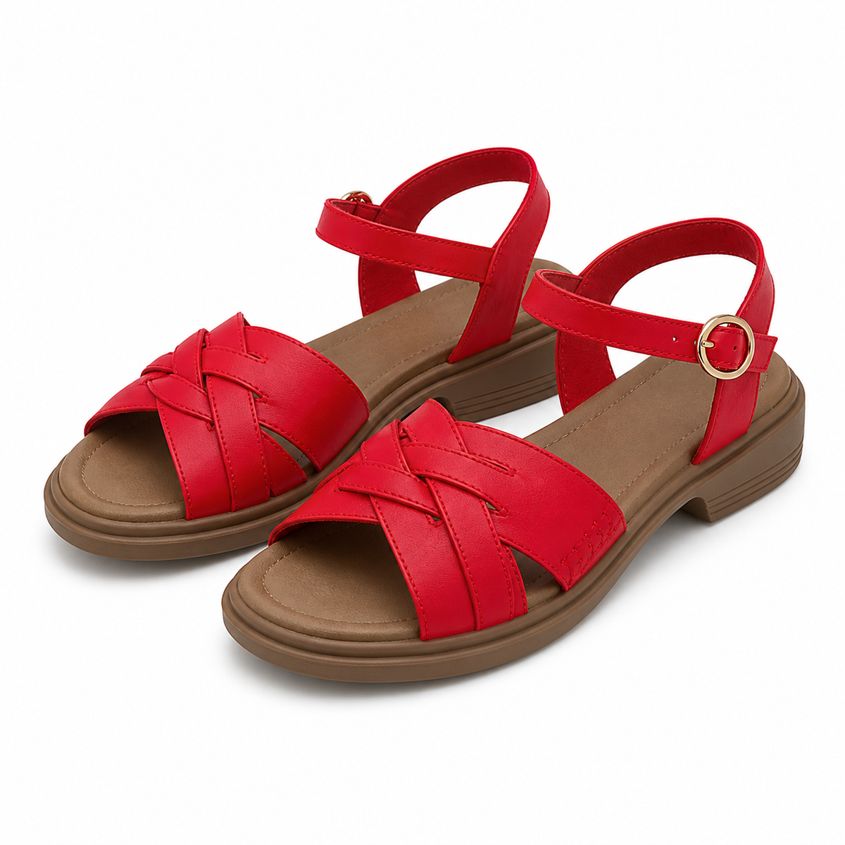 SANDALE CASUAL DAMA FORMAZIONE 5251 ROSII