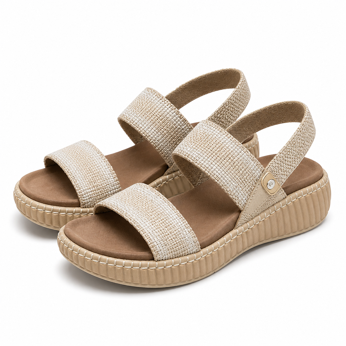 SANDALE CASUAL DAMA JANA 28760-44 BEJ