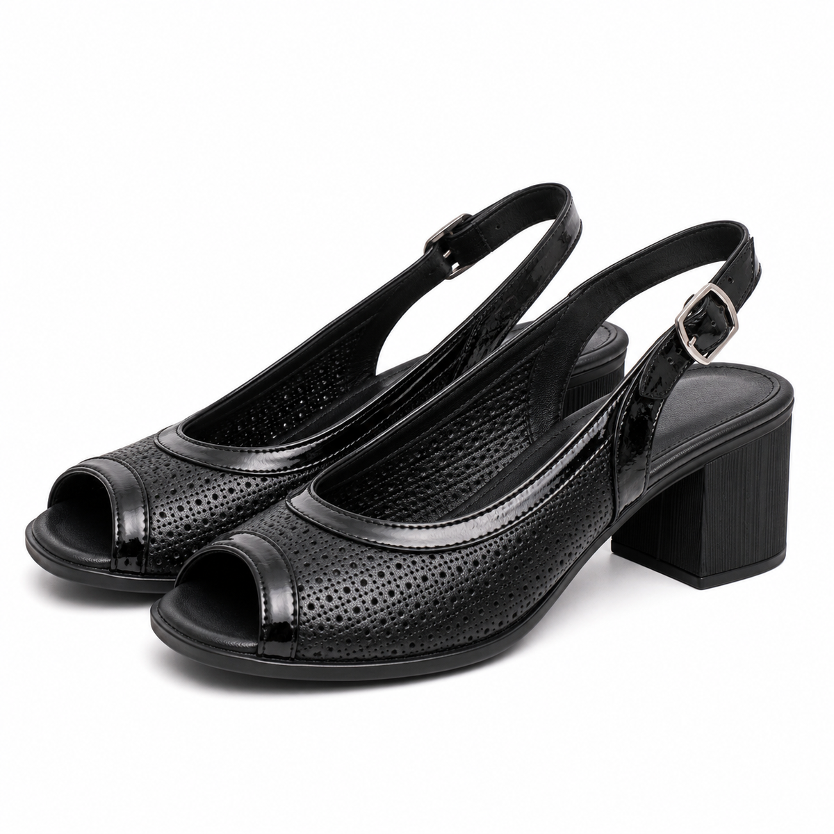 SANDALE CASUAL DAMA NICOLIS 178922 NEGRE + LAC