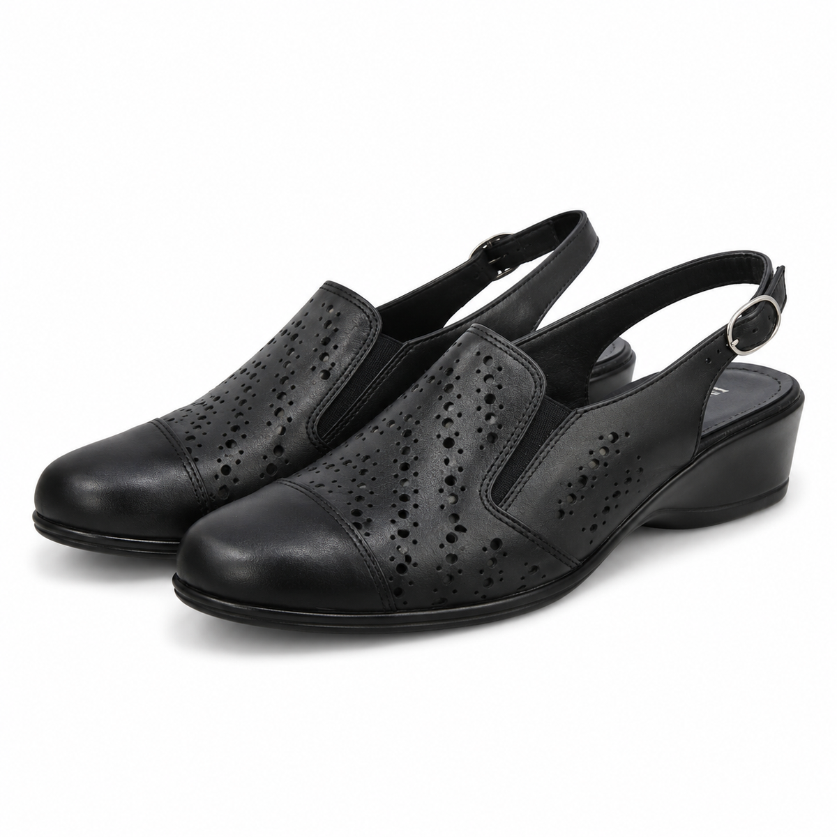 SANDALE CASUAL DAMA NICOLIS 55853 NEGRE