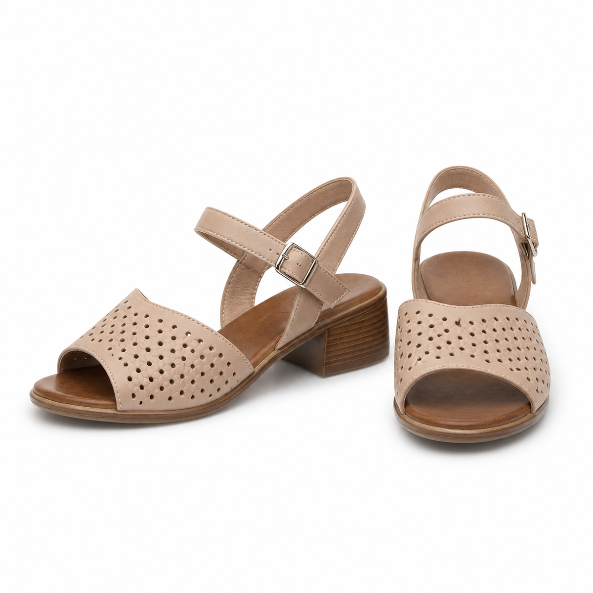 SANDALE CASUAL DAMA PASS 160028C 03-N BEJ