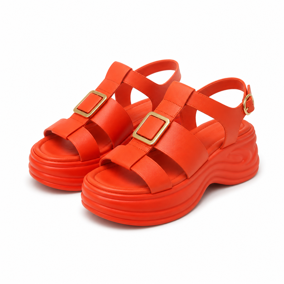 SANDALE CASUAL DAMA PASS 4003 11-N PORTOCALII