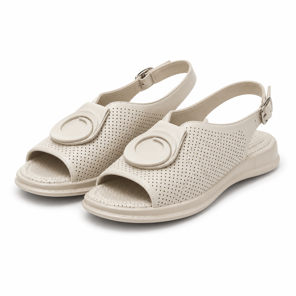 SANDALE CASUAL DAMA PASS 60026A 52-N CREM