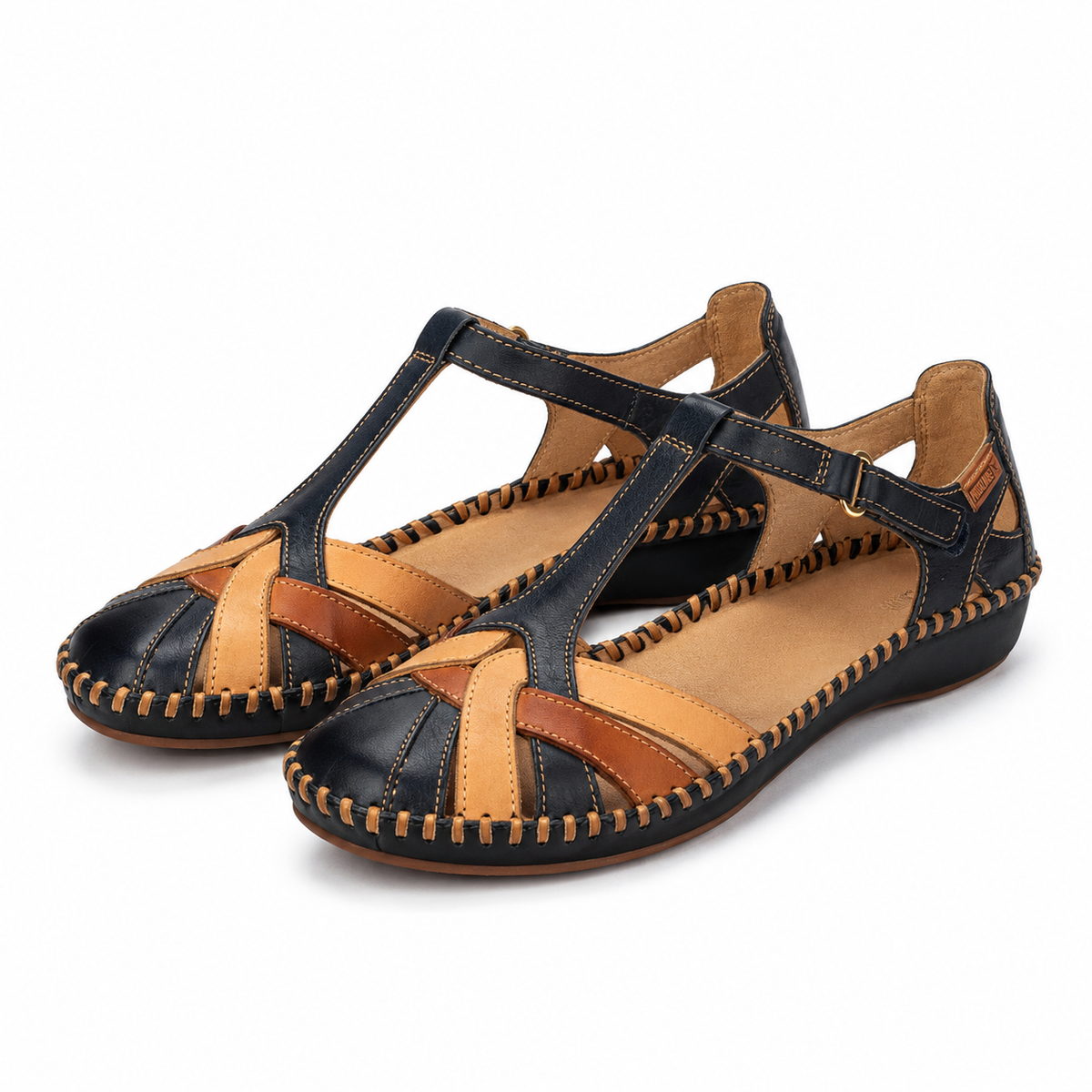 SANDALE CASUAL DAMA PIKOLINOS 655-0732C5 BLEUMARIN