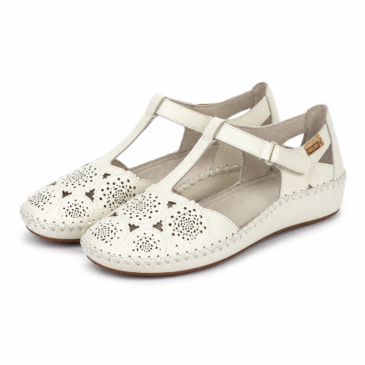 SANDALE CASUAL DAMA PIKOLINOS 655-0734 BEJ NATA
