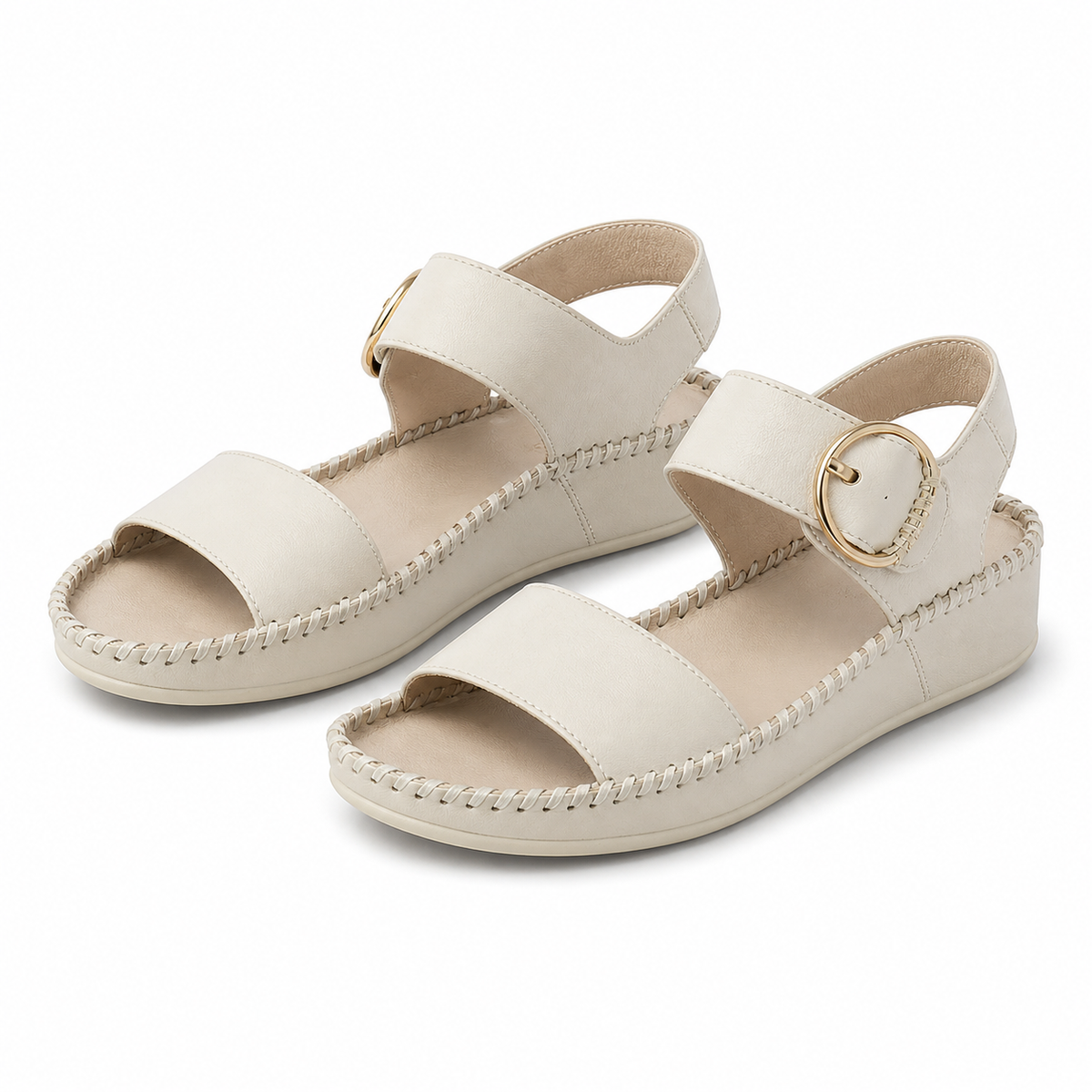 SANDALE CASUAL DAMA PIKOLINOS W1C-0709 CREM NATA