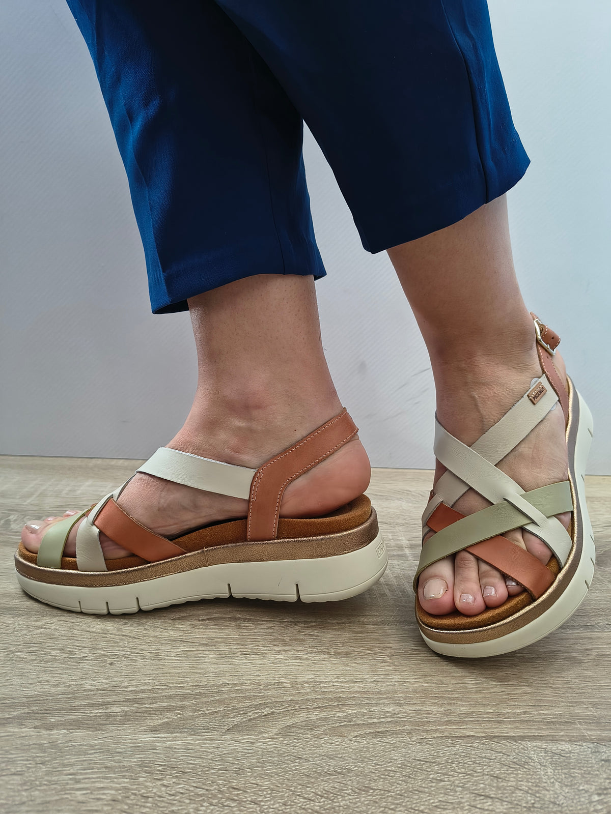 Sandale Casual Damă Pikolinos W4N-0650C2 Blush - Piele Naturală - vedere 1